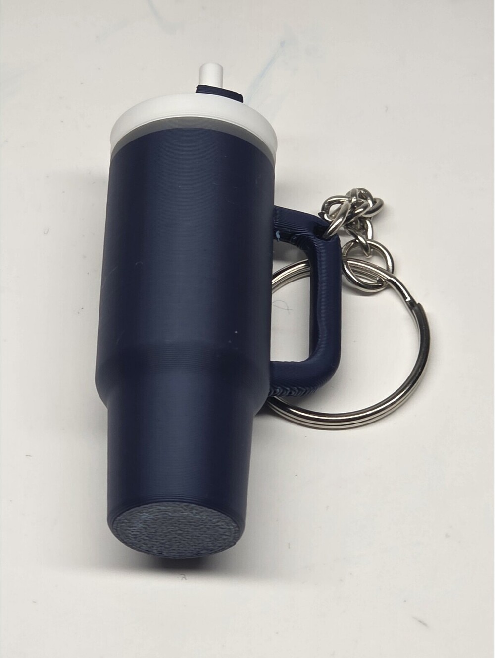 Miniature Water Bottle Keychain Tumbler With Straw - Picture 2 of 4